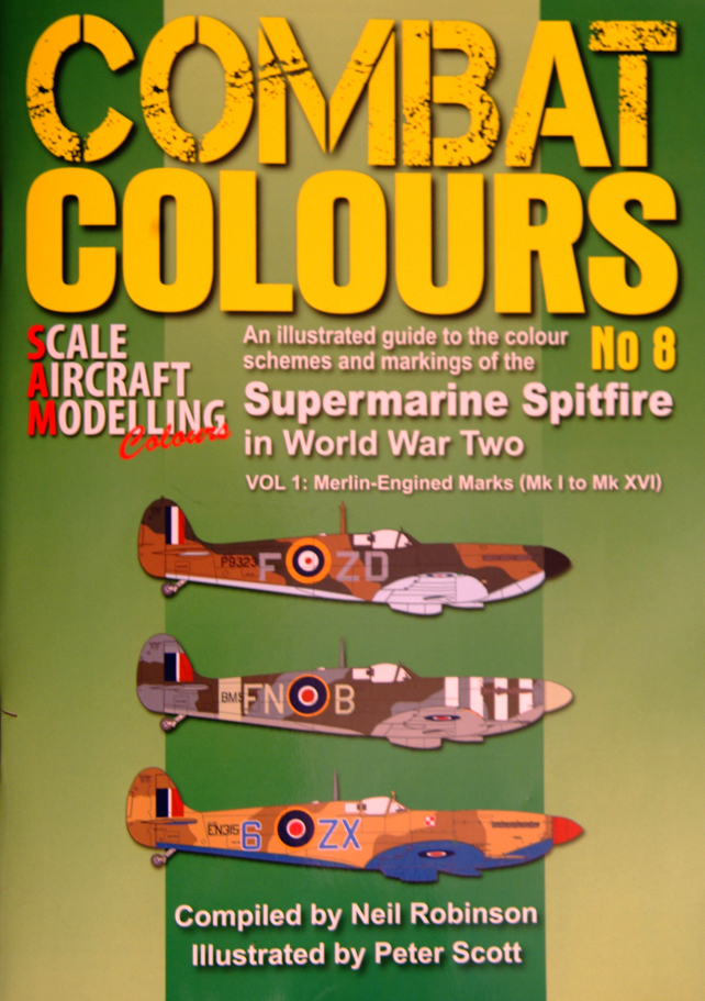 Guideline Publications Ltd Combat Colours No 8 Neil Robinson - Peter Scott 
