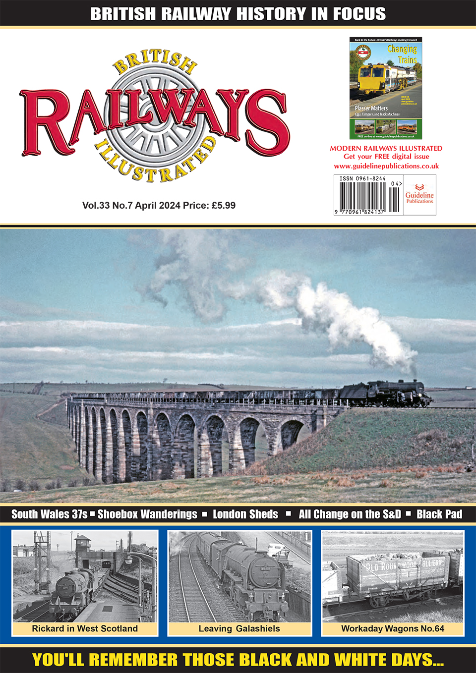 Guideline Publications Ltd British Railways Illustrated  April 2024 April 2024 