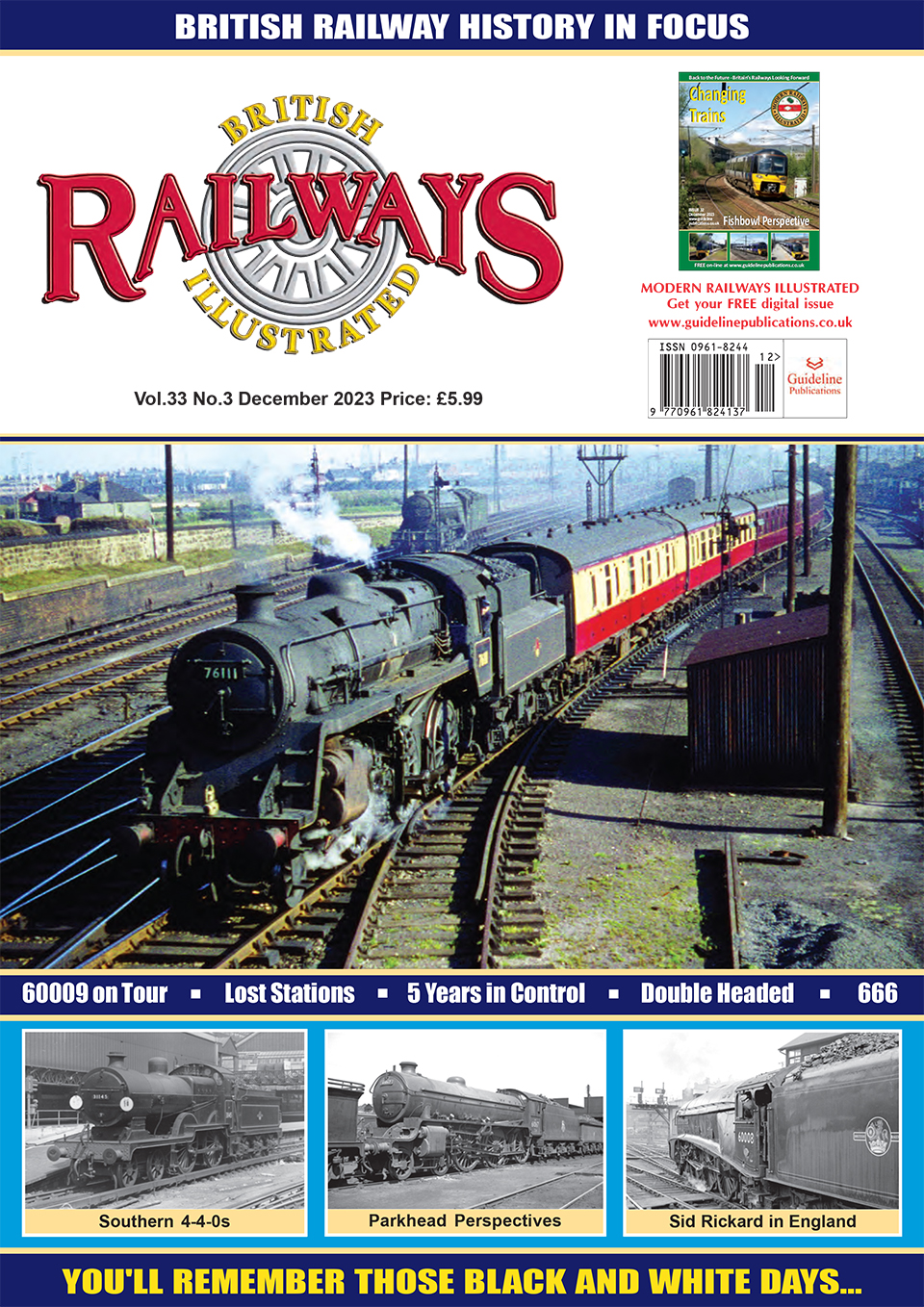Guideline Publications Ltd British Railways Illustrated  Dec 23 