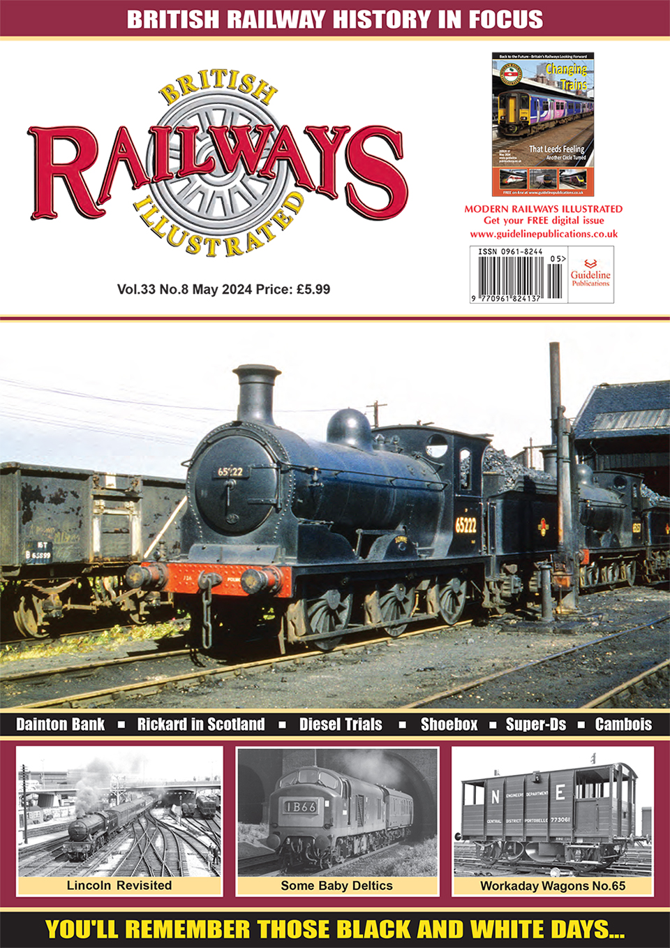 Guideline Publications Ltd British Railways Illustrated  May 2024 May 2024 