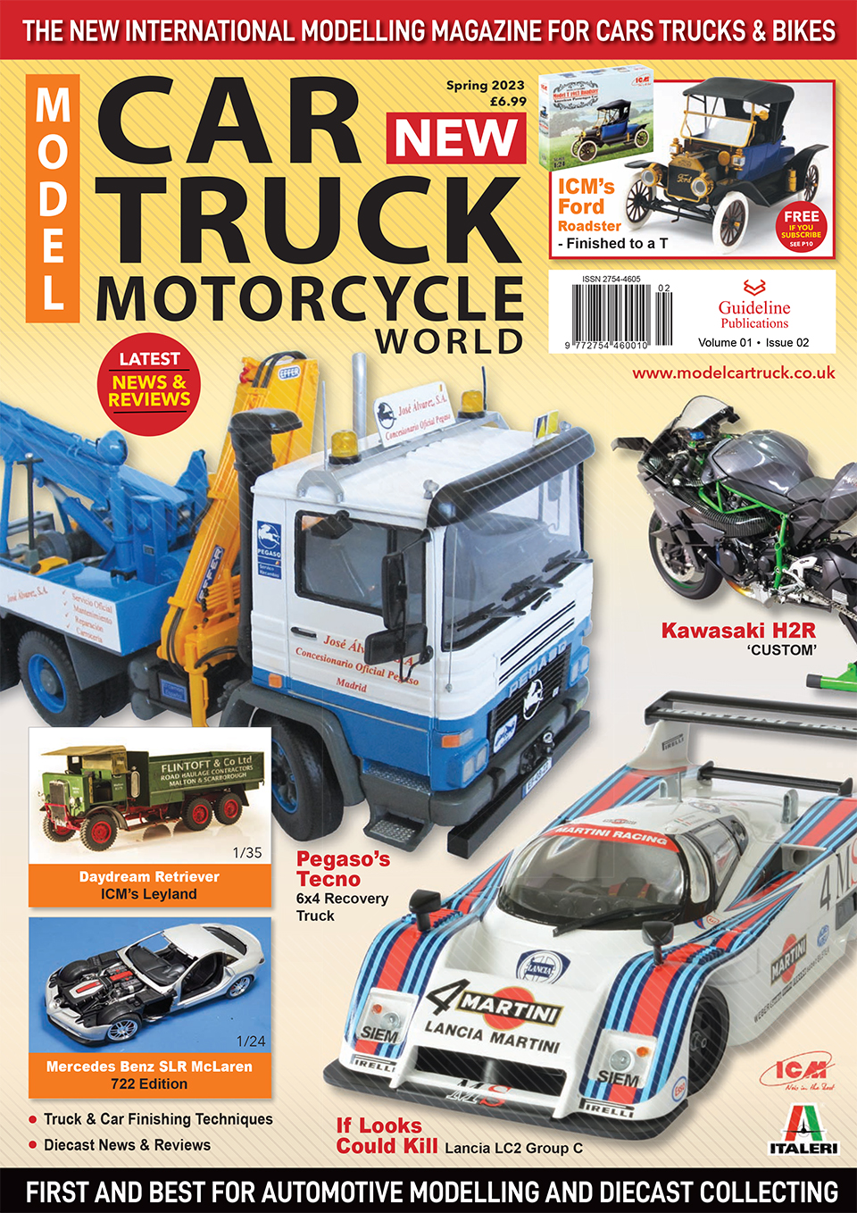 Guideline Publications Model Car Truck Motorcycle Issue 2 