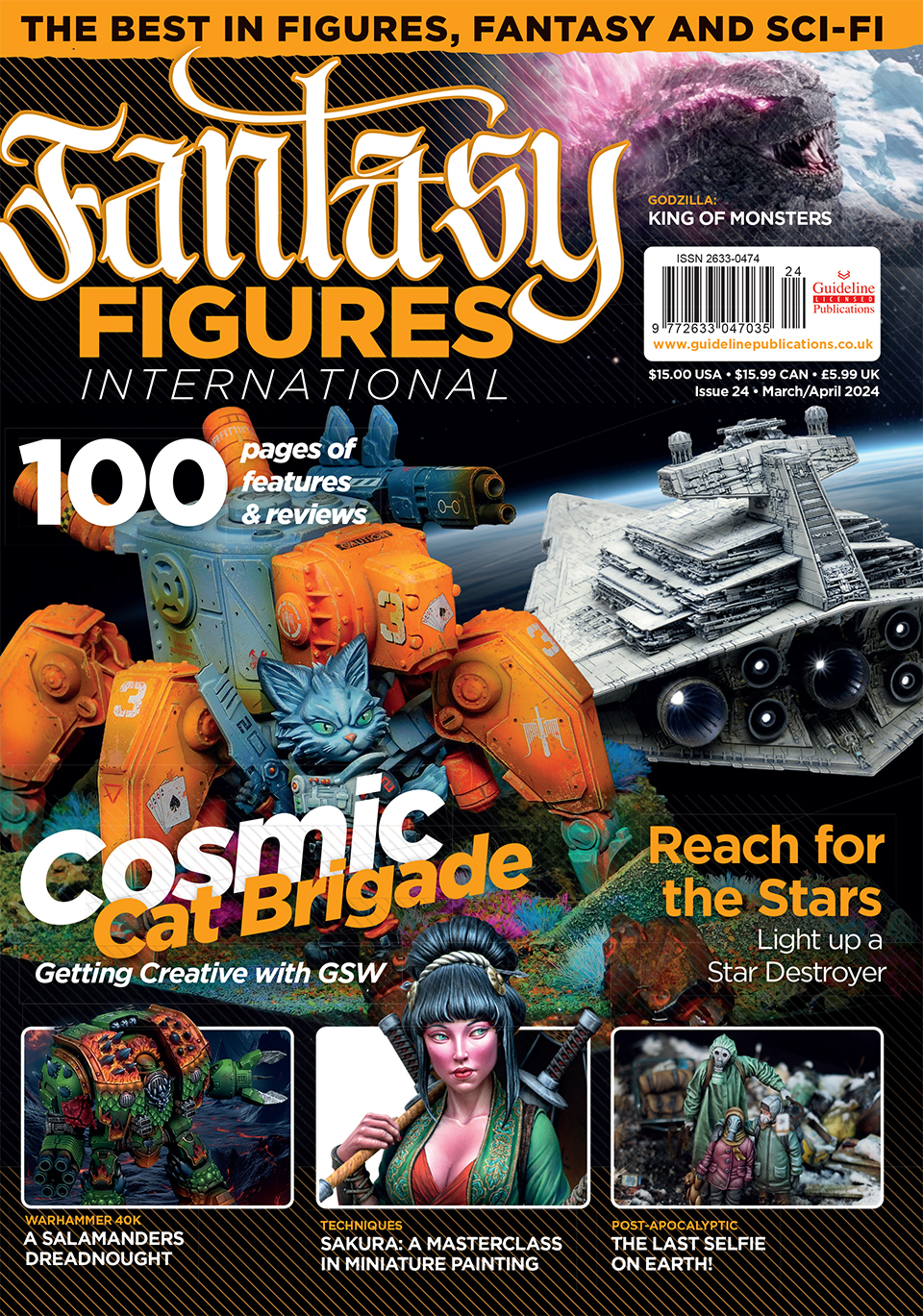 Guideline Publications Ltd Fantasy Figure Int  Issue 24 
