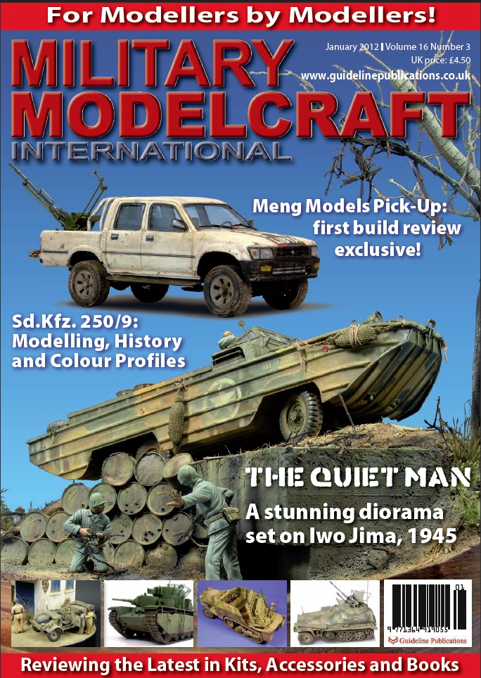 Guideline Publications Ltd Military Modelcraft January 2012 vol 16 - 3  OUT OF PRINT 