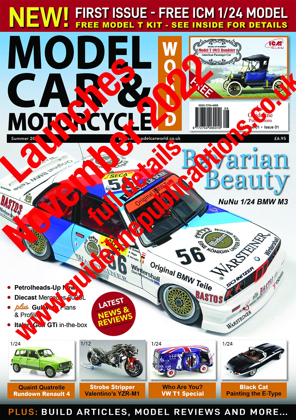 Guideline Publications Ltd Model Car & Motorcycle World * 4 issues 4 ISSUE SUBSCRIPTION 