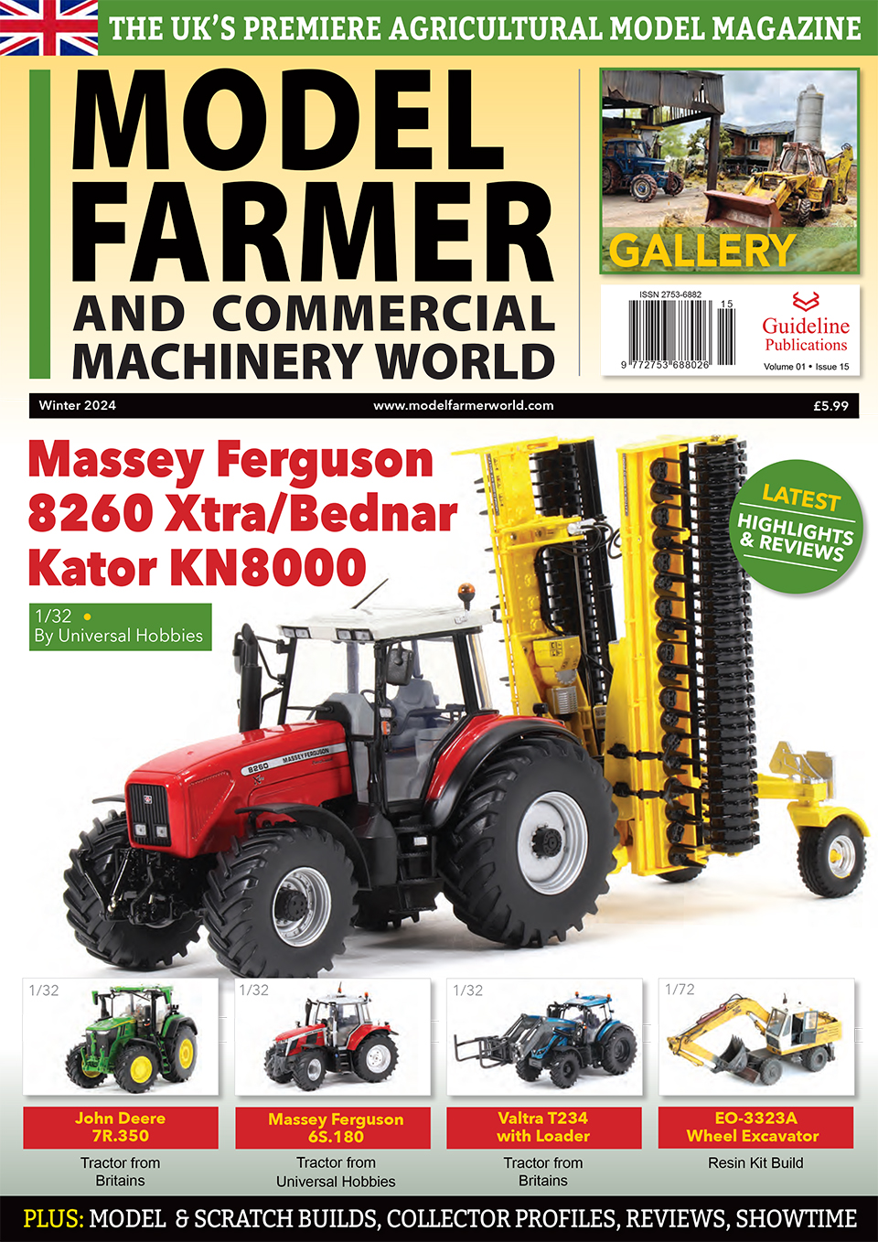 Guideline Publications Ltd New Model Farmer  Issue 15 Editor Steven Downs 