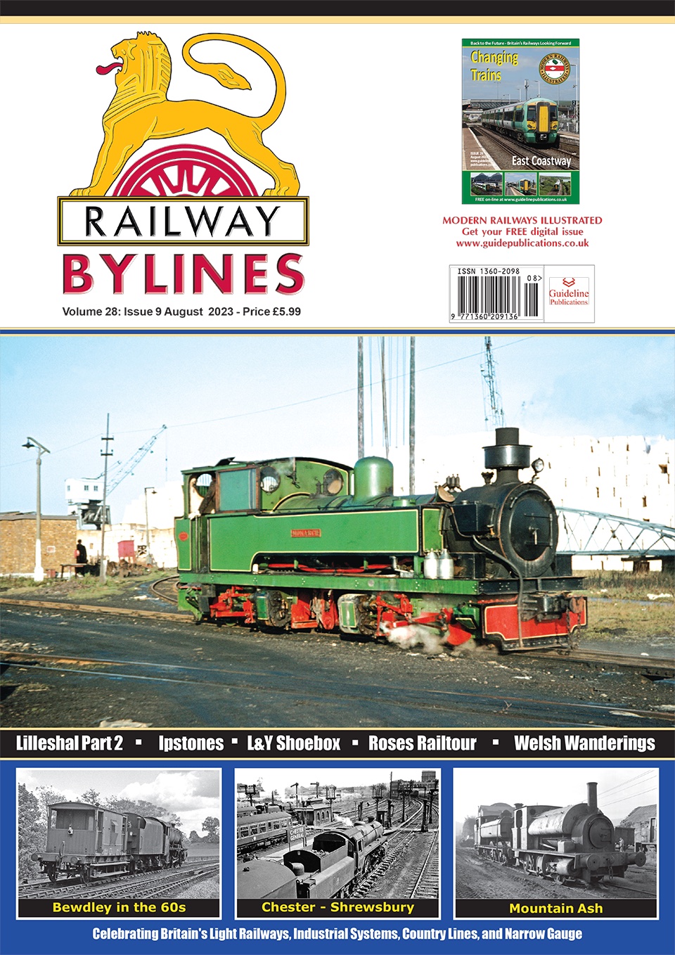 Guideline Publications Ltd Railway Bylines  vol 28 - issue 09 August 23 