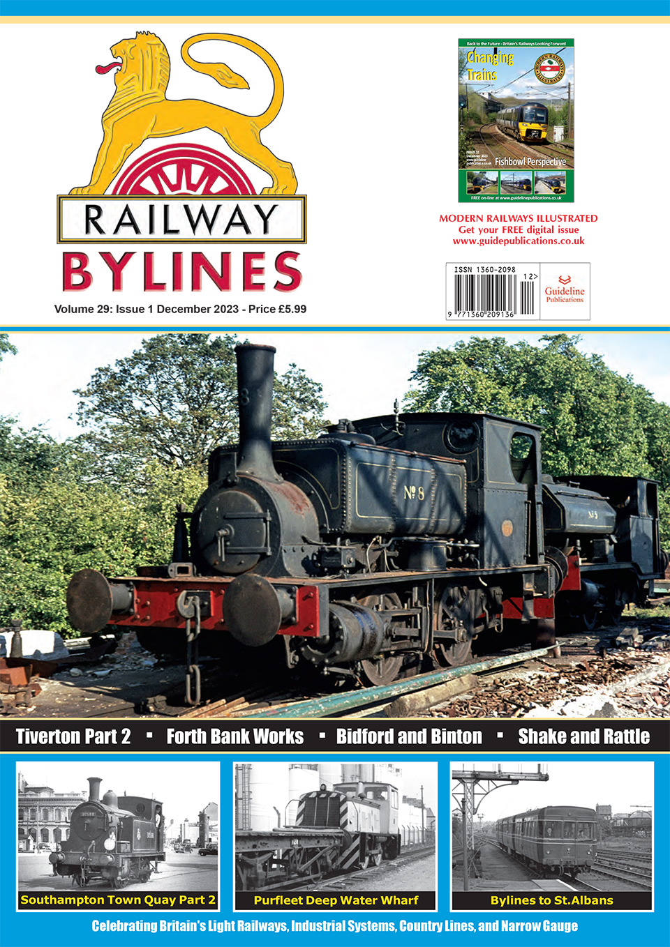 Guideline Publications Ltd Railway Bylines  vol 30 - issue 01 December 23 