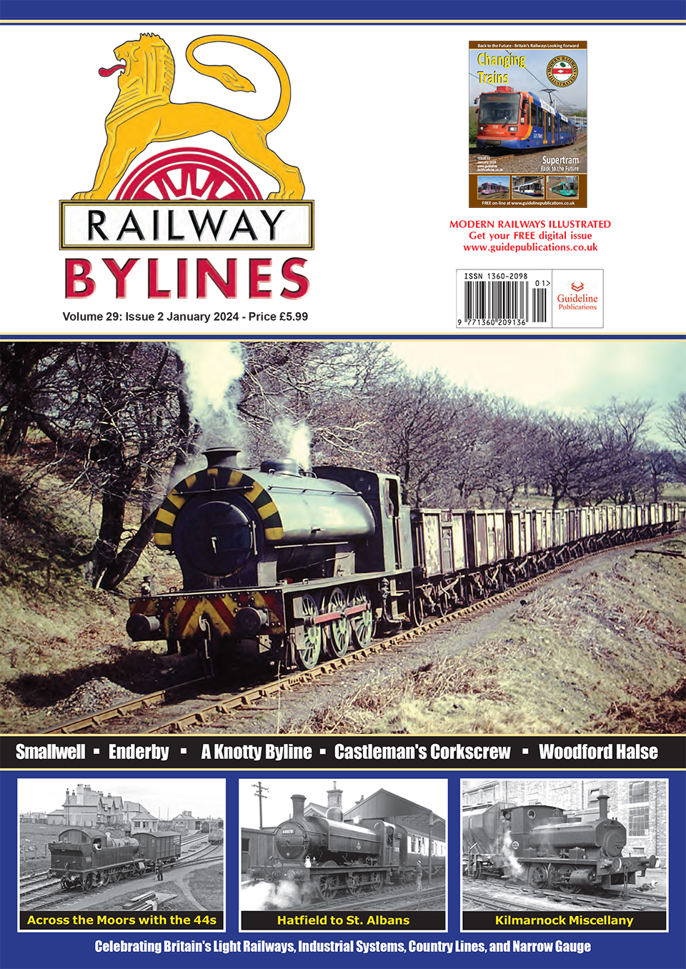 Guideline Publications Ltd Railway Bylines  vol 30 - issue 2 January 24 