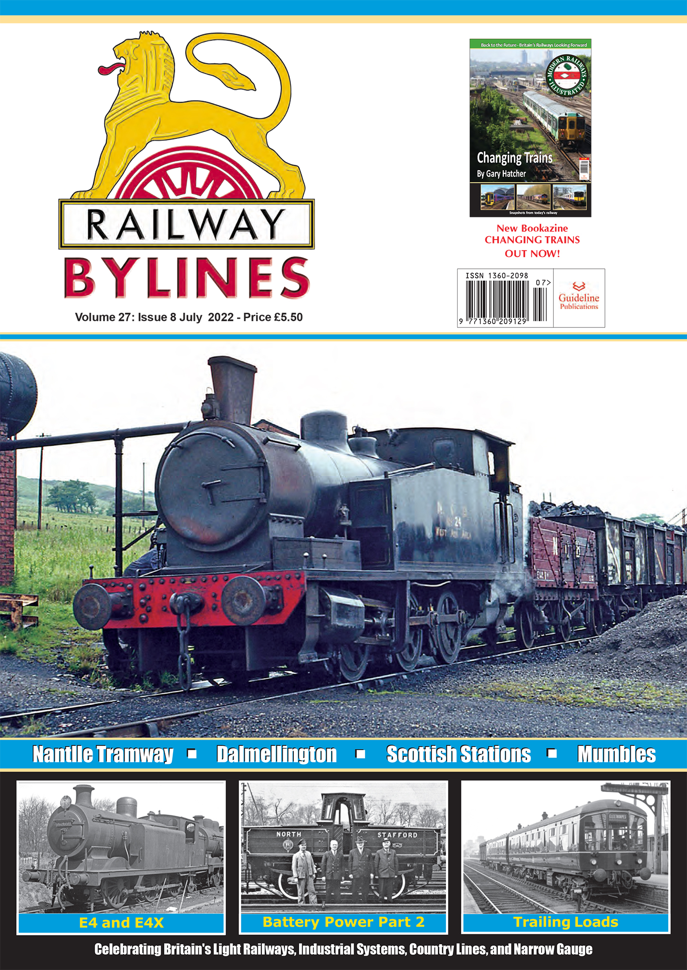 Guideline Publications Ltd Railway Bylines  vol 27 - issue 08 June 22 