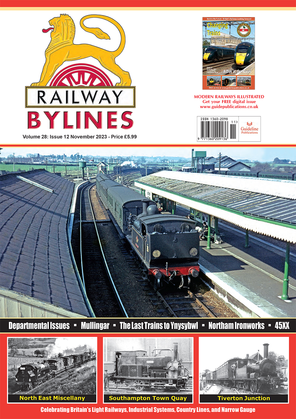 Guideline Publications Ltd Railway Bylines  vol 29 - issue 12 November 23 