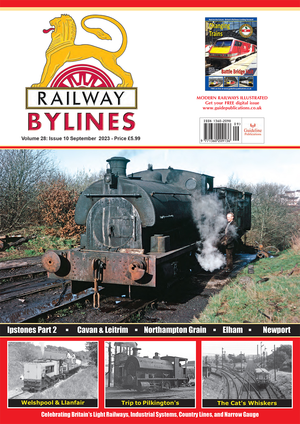 Guideline Publications Ltd Railway Bylines  vol 28 - issue 10 September 23 