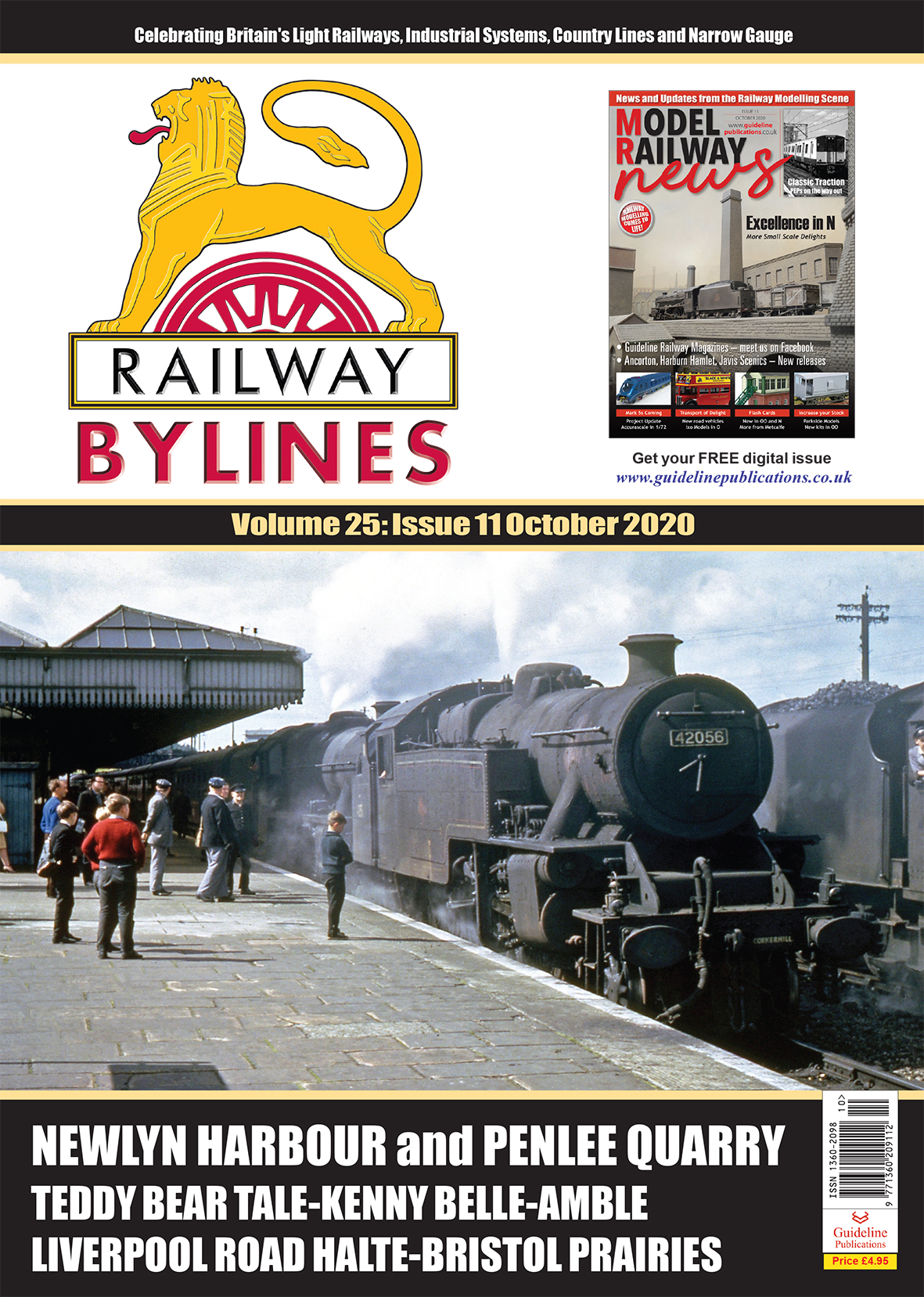 Guideline Publications Ltd Railway Bylines  vol 25 - issue 12 October 2020 