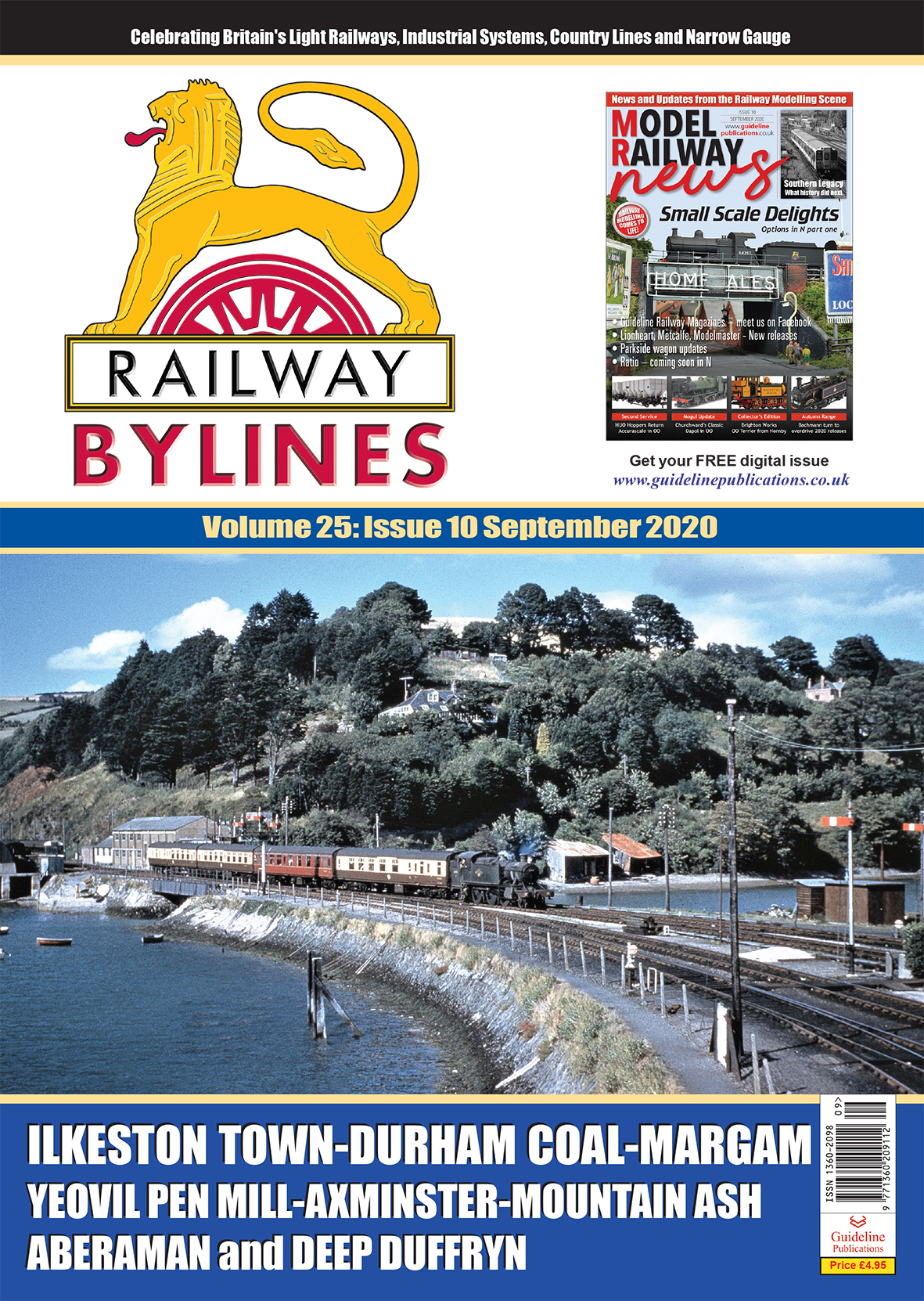 Guideline Publications Ltd Railway Bylines  vol 25 - issue 11 September 2020 