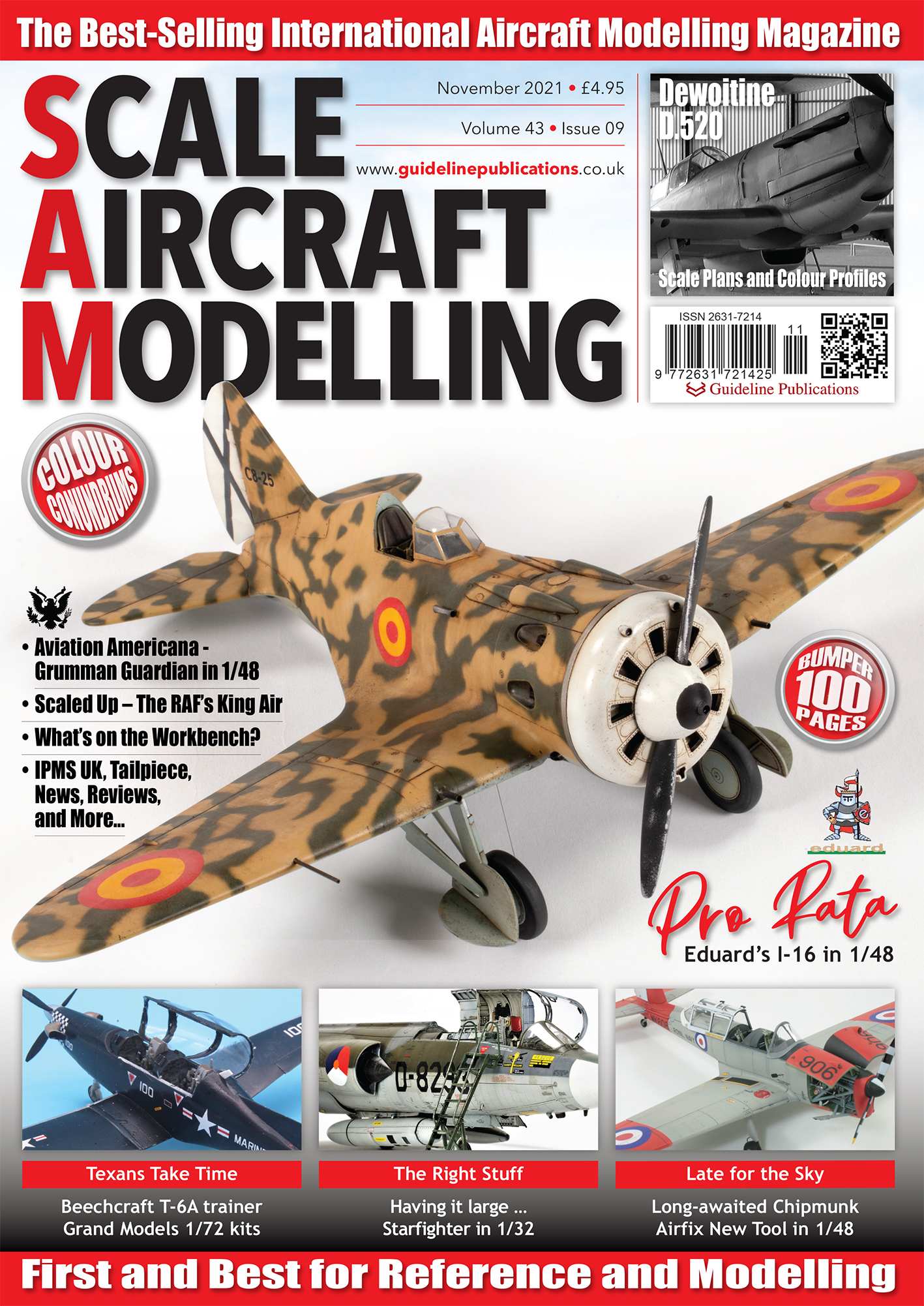 Guideline Publications Ltd Scale Aircraft Modelling Nov 21 SAM: Vol 43-09 