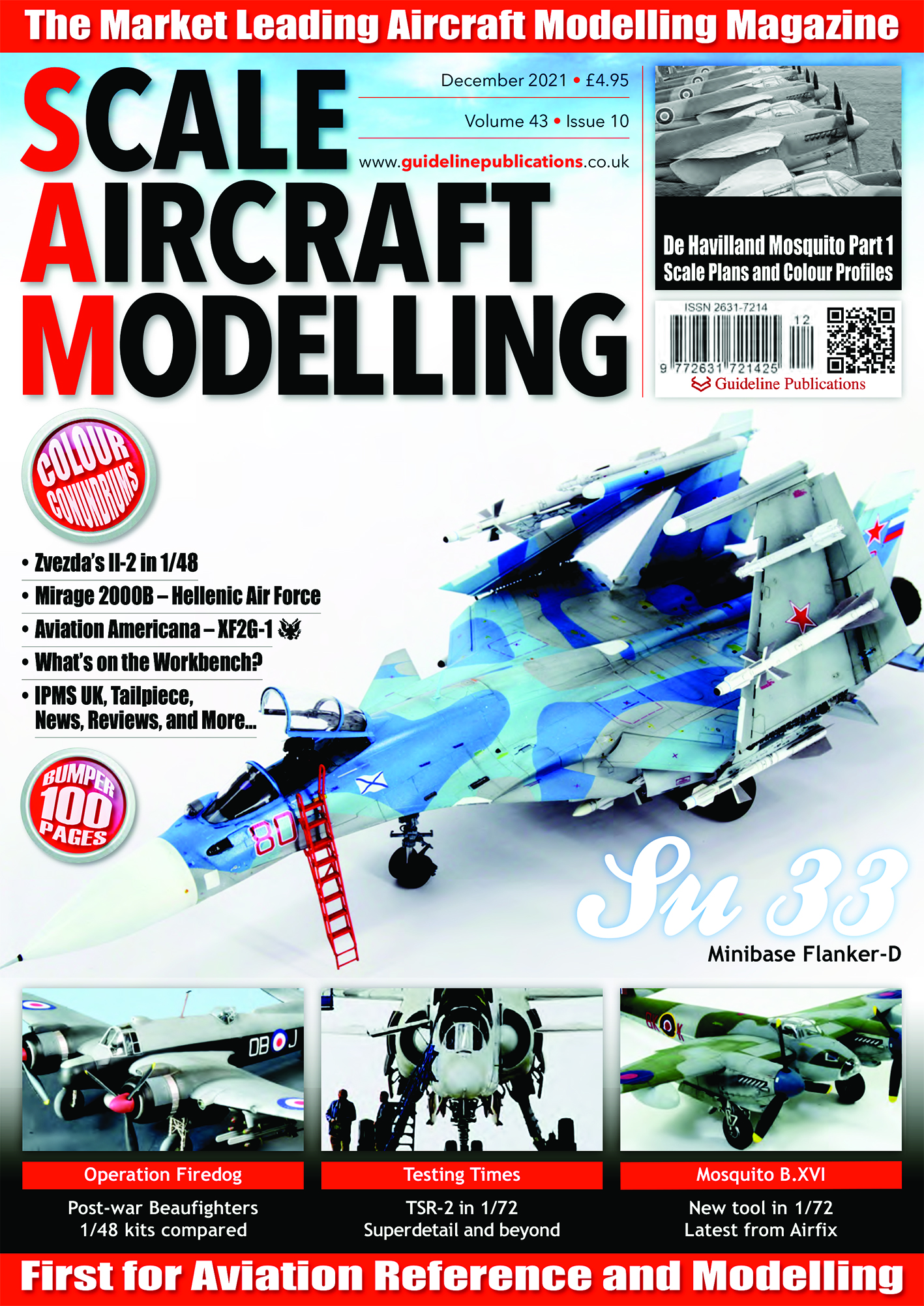 Guideline Publications Ltd Scale Aircraft Modelling Dec 21 SAM: Vol 43-10 