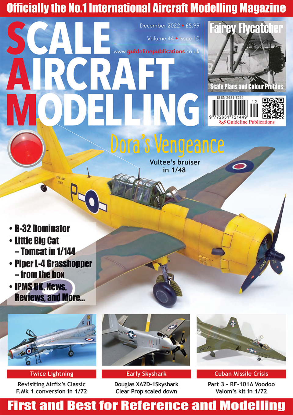 Guideline Publications Ltd Scale Aircraft Modelling Dec 22 Vol 44-10 
