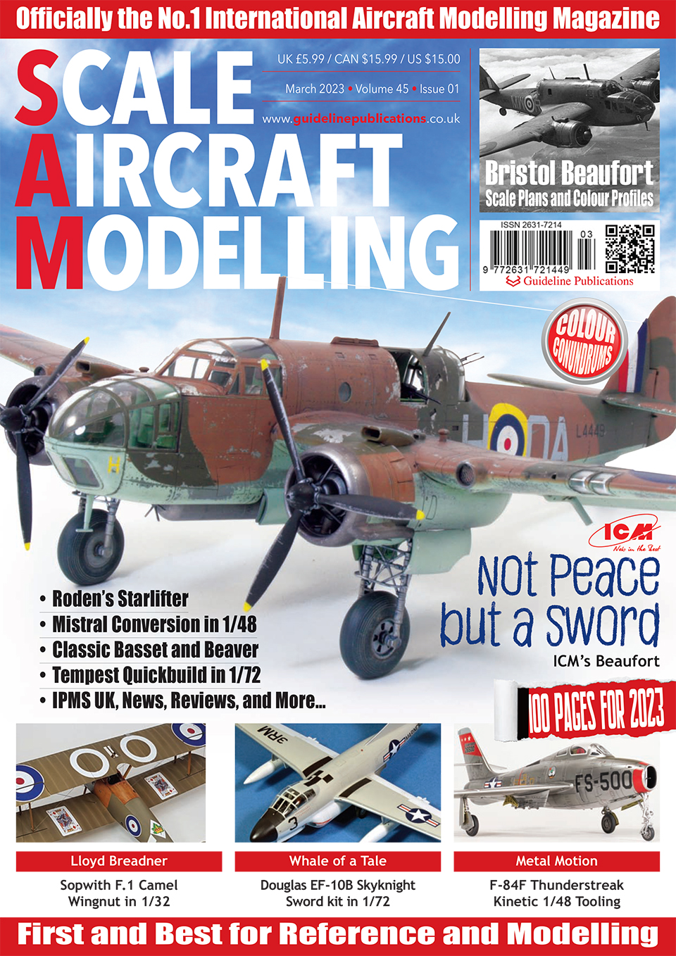 Guideline Publications Ltd Scale Aircraft Modelling March 23 Vol 45-01 