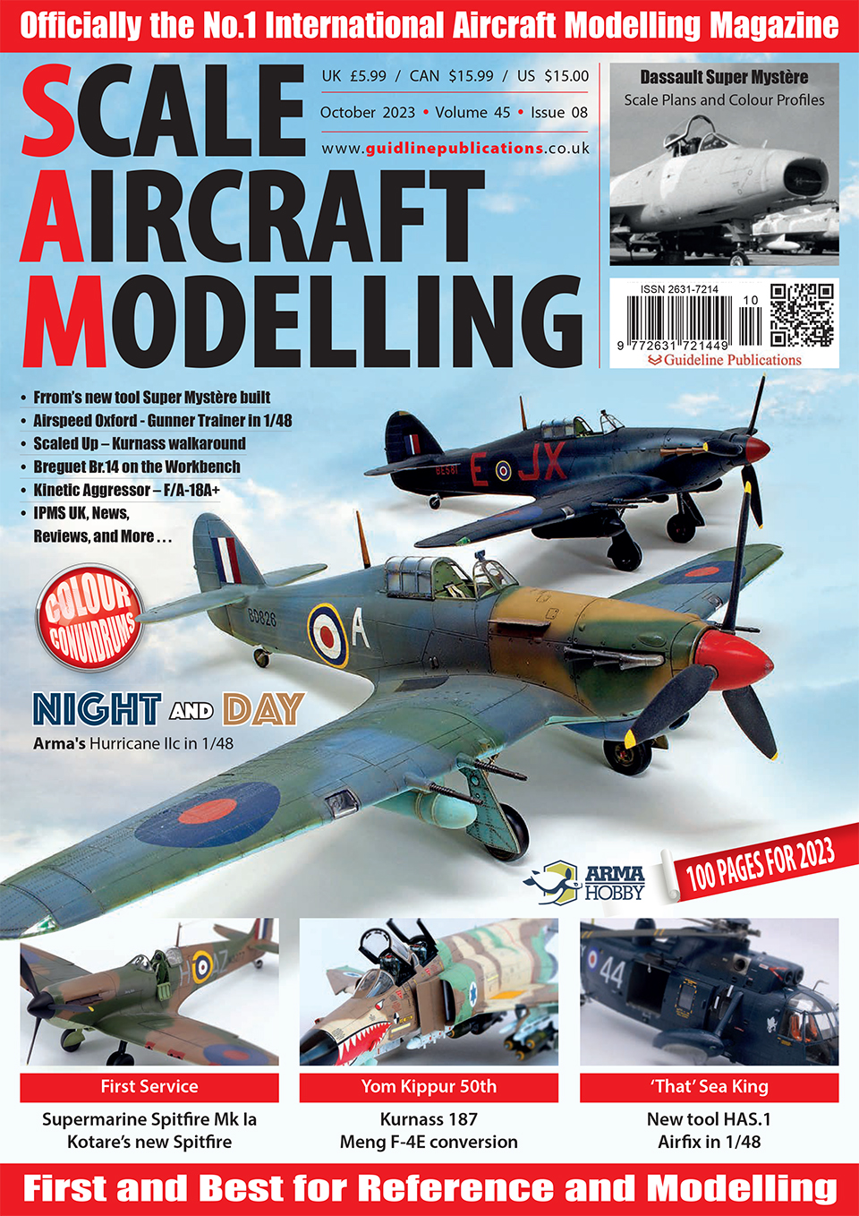 Guideline Publications Ltd Scale Aircraft Modelling Oct 23 Vol 45-08 