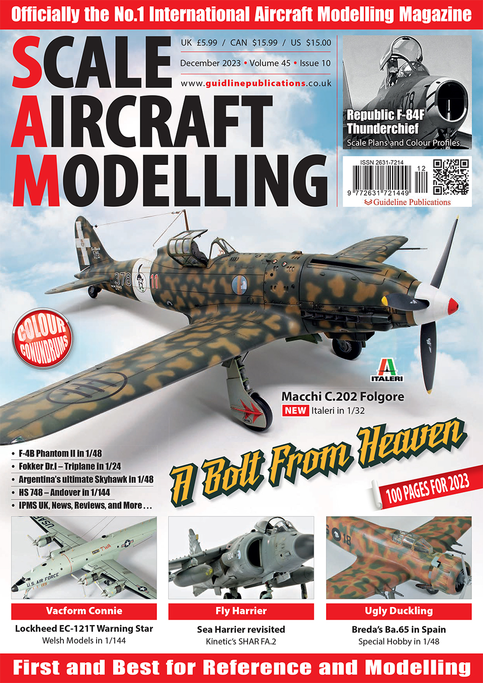 Guideline Publications Ltd Scale Aircraft Modelling Dec 23 Vol 45-10 