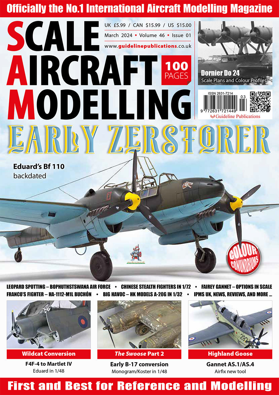 Guideline Publications Ltd Scale Aircraft Modelling March 24 Vol 46-01 