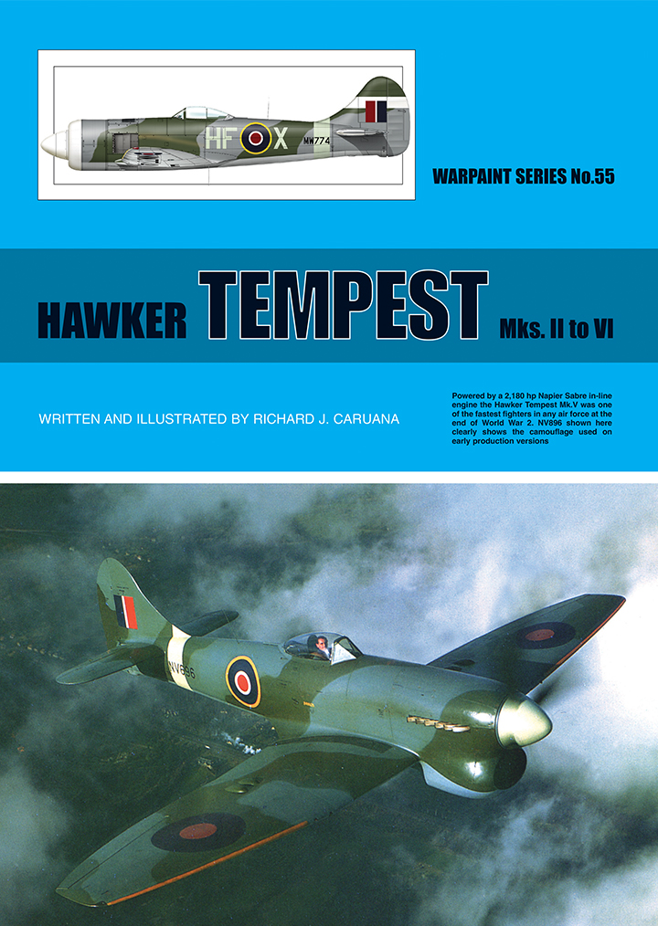 Guideline Publications Ltd No 55 Hawker Tempest Mks.II to VI No 55 in the Warpaint series 