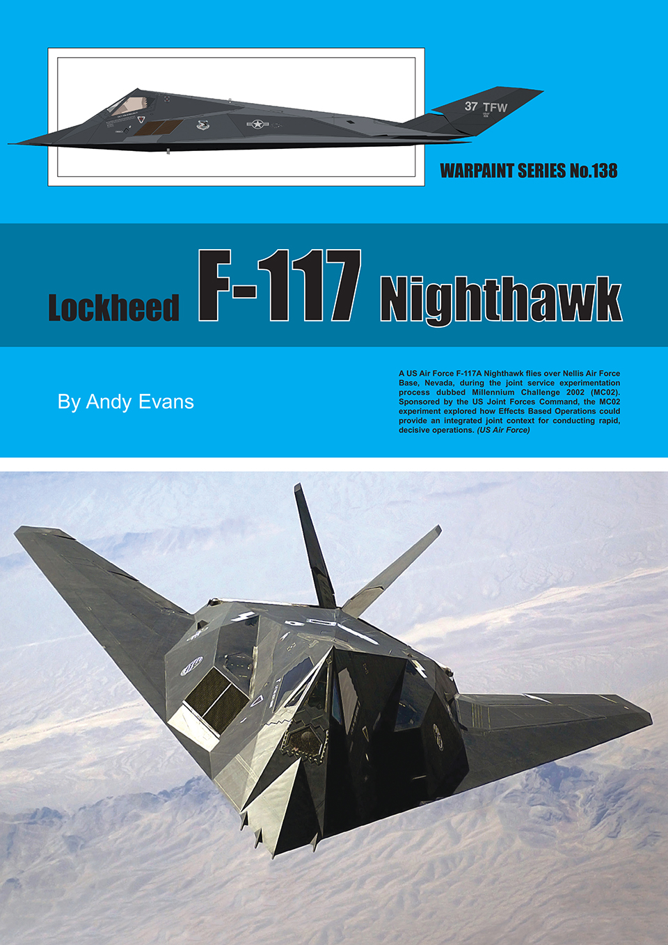 Guideline Publications Warpaint 138 Lockheed F-117 Nighthawk PRE ORDER 